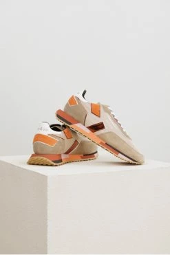 Sneakers Ghoud RMLW MU72 RUSH_M LOW BEIGE/LOBST Orange -Goedkope Ghoud winkel 0259ff61a4f98de71af03d257169b04f
