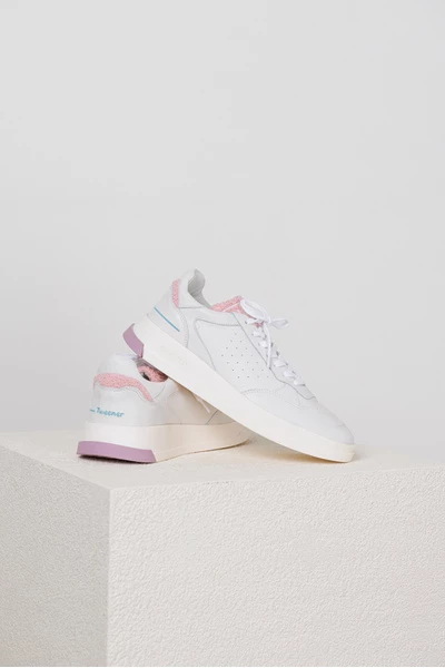 Ghoud TWLW CS07 TWEENER LEAT/CHENILLE Sneakers White 4 Ghoud TWLW CS07 TWEENER LEAT/CHENILLE Sneakers White - Afbeelding 4