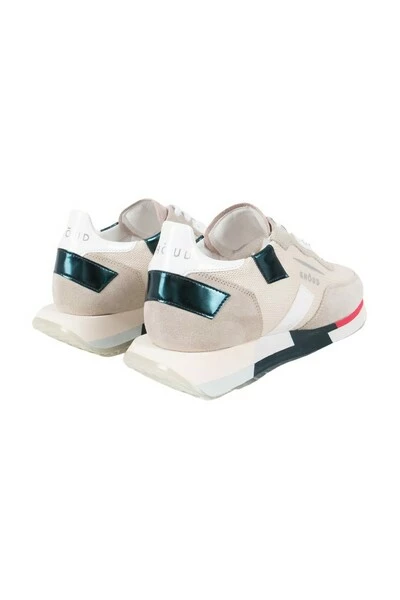 Sneakers GHOUD Rush Multi Low Woman Mesh/mirror Cream/turqoise RMLW MM48 Beige 1 Sneakers GHOUD Rush Multi Low Woman Mesh/mirror Cream/turqoise RMLW MM48 Beige