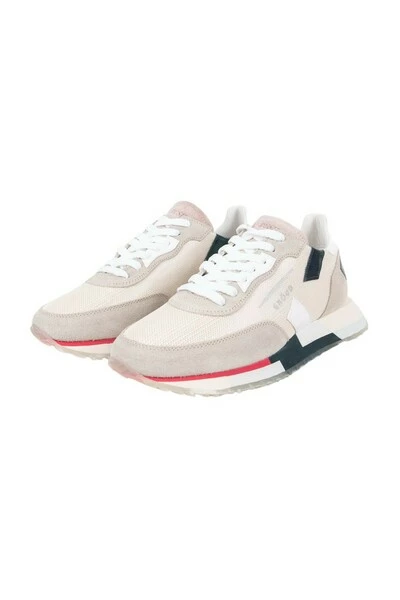 Sneakers GHOUD Rush Multi Low Woman Mesh/mirror Cream/turqoise RMLW MM48 Beige 5 Sneakers GHOUD Rush Multi Low Woman Mesh/mirror Cream/turqoise RMLW MM48 Beige - Afbeelding 5